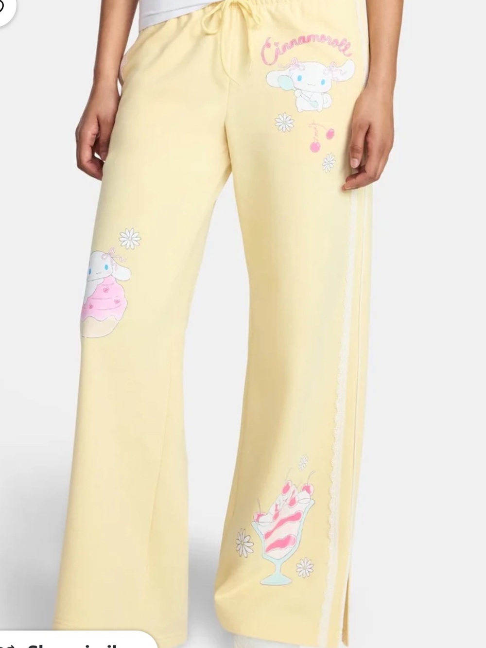Cinnamoroll Women's Sweet Treats Graphic Fleece Sweatpants XXS